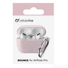 CellularLine Bounce pouzdro pro Airpods Pro Růžová
