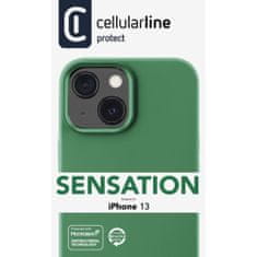 CellularLine Sensation kryt pro iPhone 13 Zelená