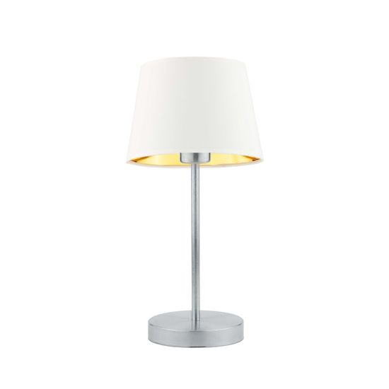 LYSNE.PL Noční lampa SIENA GOLD, stříbrný rám