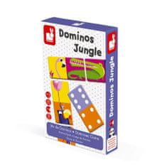 Janod Oboustranné domino Džungle