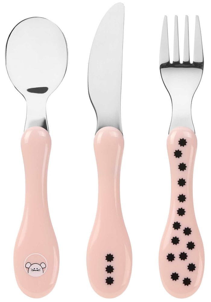 Lässig Cutlery 3pcs Little Chums mouse