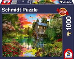 Schmidt Puzzle Vodní mlýn 1000 dílků