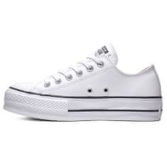 Converse Kecky bílé 41 EU Chuck Taylor All Star Lift Clean Low Top