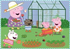 Trefl Puzzle Prasátko Peppa: Vzpomínky na prázdniny 4v1 (12,15,20,24 dílků)