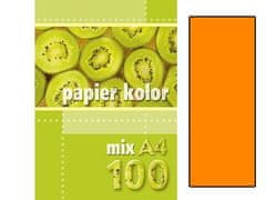 CBPAP Papír A4 100l oranžový fluo