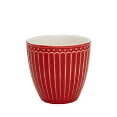 Green Gate porcelánový mini hrnek na espresso Alice Red 125 ml