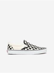 Vans Černo-krémové vzorované slip on tenisky Vans Classic Slip On 39