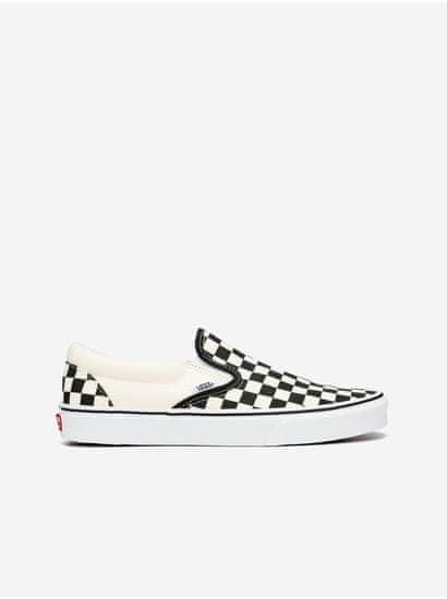 Vans Černo-krémové vzorované slip on tenisky Vans Classic Slip On