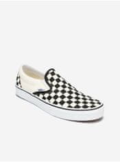 Vans Černo-krémové vzorované slip on tenisky Vans Classic Slip On 39