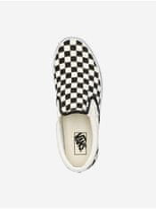 Vans Černo-krémové vzorované slip on tenisky Vans Classic Slip On 44