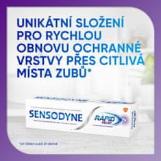 Sensodyne Zubní pasta Rapid 75 ml 3 ks