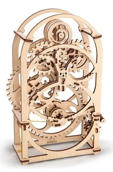 UGEARS 3D dřevěné puzzle Hodiny - časovač (20min) 107 dílků