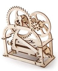 UGEARS 3D dřevěné puzzle Mechanická krabička 61 dílků