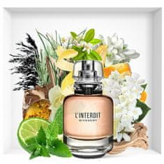 Givenchy L´Interdit - EDP 50 ml + tělové mléko 75 ml + EDP 10 ml