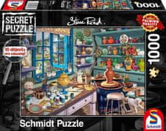 Schmidt Secret puzzle Hrnčířská dílna 1000 dílků