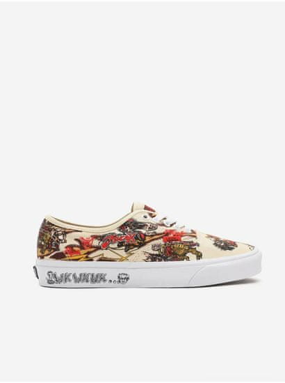 Vans Béžové dámské vzorované boty VANS Authentic