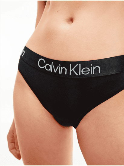 Calvin Klein Černé dámské kalhotky Structure Calvin Klein Underwear