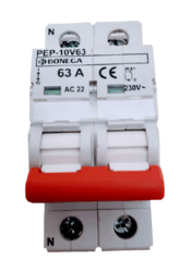 Bonega Vypínač modulární instalační 63A 1P+N s odpínáním nulového vodiče 05-201N63001 PEP 10V63