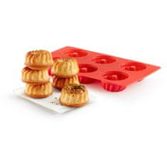 Lékué Forma na mini bábovky 6 ks Lékué Cup mini savarin