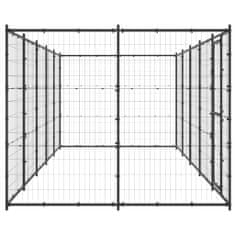 Petromila Venkovní psí kotec ocel 12,1 m²