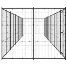 Vidaxl Venkovní psí kotec ocel 26,62 m2