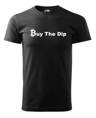 Fenomeno Pánské tričko Buy the dip - černé Velikost: XL