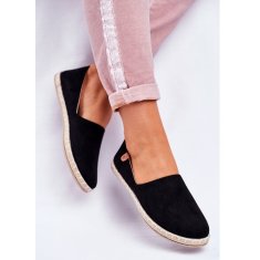 Dámské espadrilky Slide-on Black velikost 42