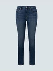 Pepe Jeans Tmavě modré dámské skinny fit džíny Pepe Jeans Regent 27/32