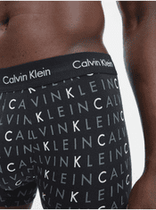 Calvin Klein Sada tří boxerek v černé a šedé barvě Calvin Klein Underwear S