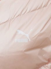Puma Růžová dámská prošívaná péřová bunda Puma Classics Shine Down L
