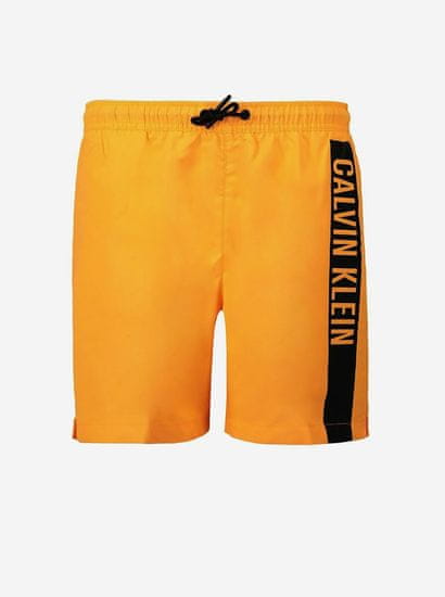 Calvin Klein Oranžové chlapecké plavky Medium Drawstring Calvin Klein Underwear