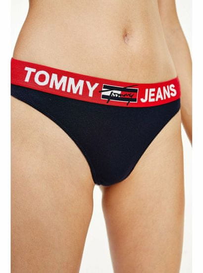 Tommy Jeans Tmavě modrá tanga Tommy Hilfiger Underwear