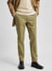 Selected Homme Khaki chino kalhoty Selected Homme Miles 31/32