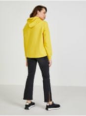 Calvin Klein Žlutá dámská vzorovaná mikina s kapucí Calvin Klein Jeans S