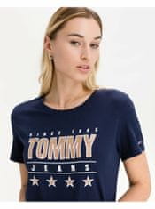 Tommy Jeans Slim Metallic Triko Tommy Jeans S