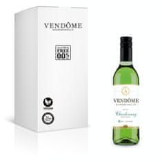 Chardonnay 0,375L - Nealkoholické bílé tiché víno 0,0% alk.