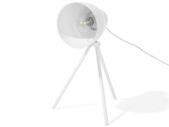 Beliani Kovová lampa 43 cm, bílá TAMEGA