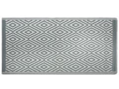 Beliani Venkovní koberec světle zelený 90x150 cm SIKAR