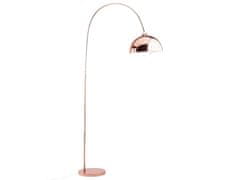 Beliani Stojací lampa v měděné barvě 160 cm CANDELLA