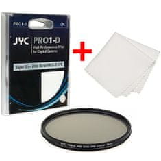 JYC Super Slim Digital polarizační cirkulární filtr PRO1-D 49 mm + utěrka z mikrovlákna