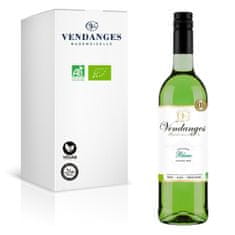Vendanges Mademoiselle Blanc 0,75L (BIO) - Nealkoholické bílé tiché víno 0,0% alk.