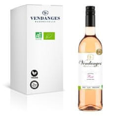 Vendanges Mademoiselle Rosé 0,75L (BIO) - Nealkoholické růžové tiché víno 0,0% alk.