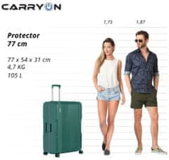 CARRY ON Velký kufr Protector Green