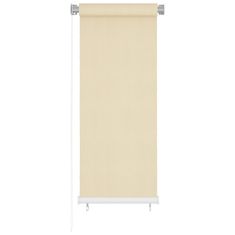 Greatstore Venkovní roleta krémová 60 x 140 cm HDPE