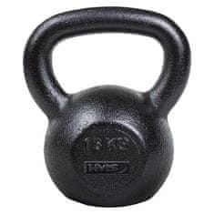 HMS Litinový kettlebell KZG16 16 kg, černý