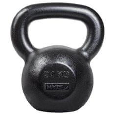 HMS Litinový kettlebell KZG24 24 kg, černý