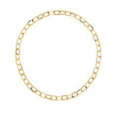 PDPAOLA Multifunkční pozlacený náhrdelník SMALL SIGNATURE Gold CO01-382-U