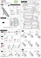 Metal Earth 3D puzzle Páv (ICONX)
