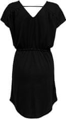 Jacqueline de Yong Dámské šaty JDYDALILA Regular Fit 15257679 Black (Velikost M)