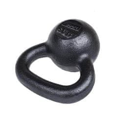 HMS Litinový kettlebell KZG04 4 kg, černý